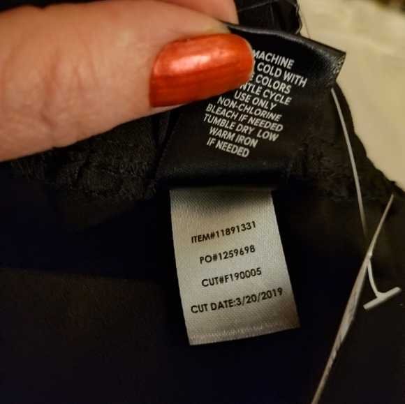 NWT, Torrid black pants, size 5x - Picture 3 of 4